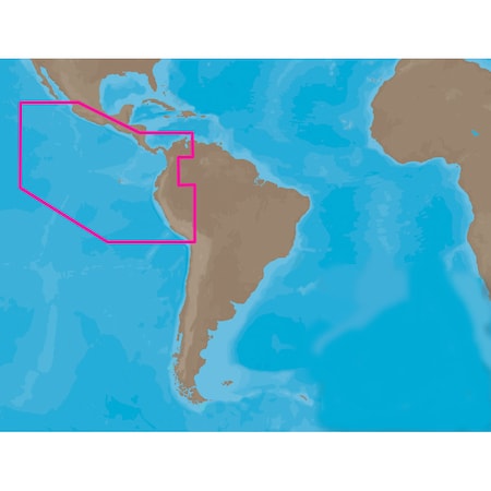 C-Map NT+ SA-C001 - Peru-Puerto Vallarta-Puerto Bolivar - C-Card SA-C001C-CARD